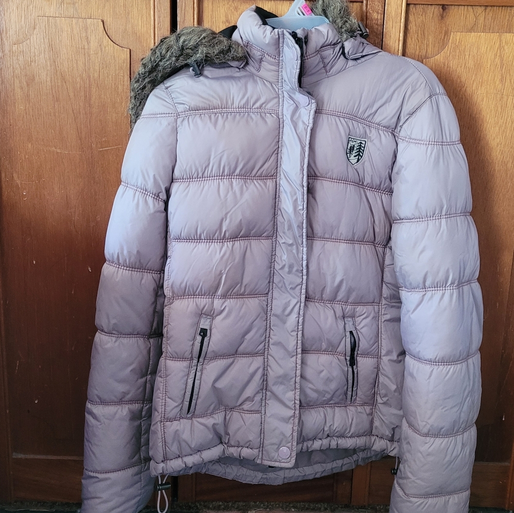 American Eagle Purple Winter Coat